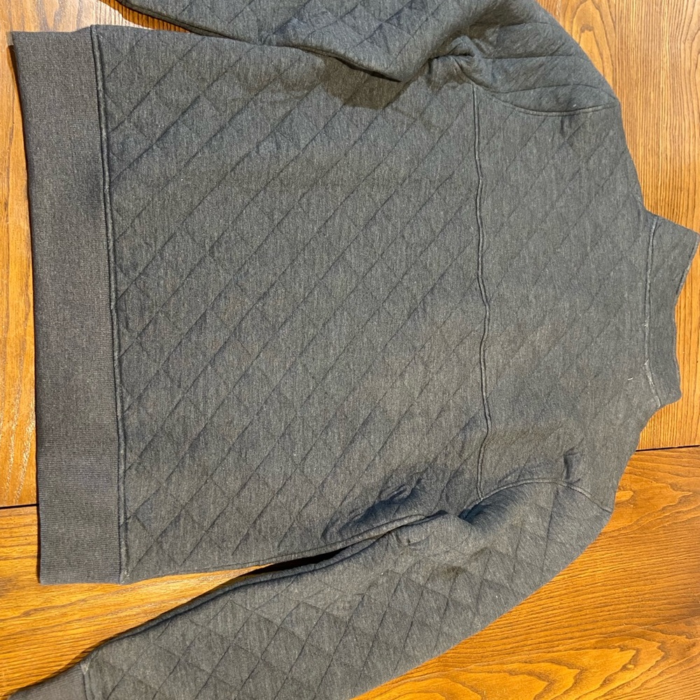 Ohio State quilted pullover NWOT
